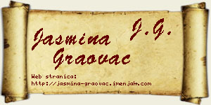 Jasmina Graovac vizit kartica